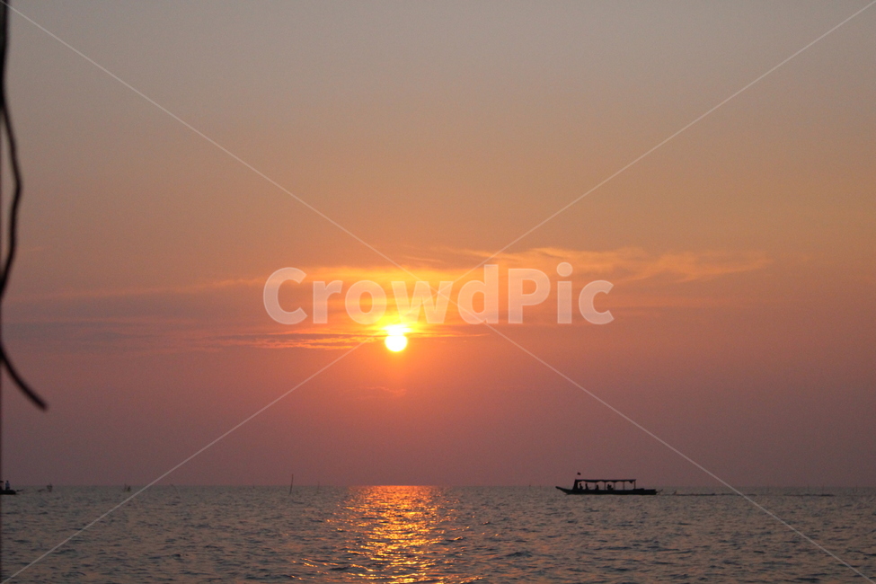 노을,풍경,캄보디아,강,일몰,자연,풍경,nature,landscape,outdoors,옥외,sunlight,햇빛,dawn,새벽,red sky,붉은 하늘,sunset,sky,하늘,dusk,황혼