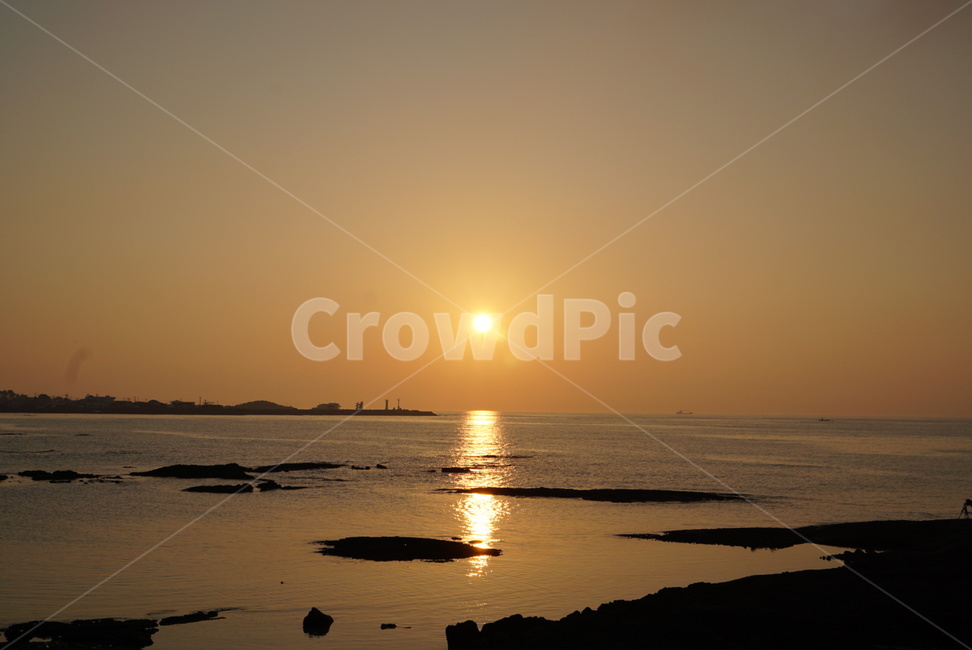 제주,협재,협재해수욕장,일몰,sunset,바다,해질녘,노을