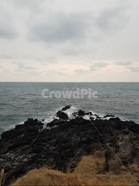 promontory,곶,바다,제주도,흐림,자연,풍경,nature,landscape