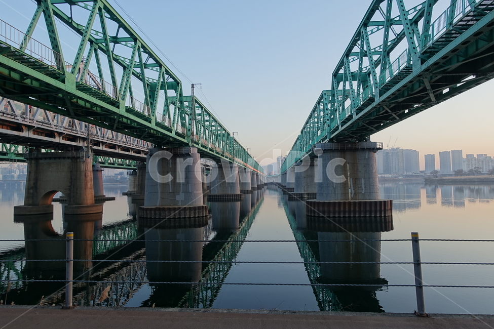 bridge,다리,철교,기차,한강철교,한강,서울,교각,겨울