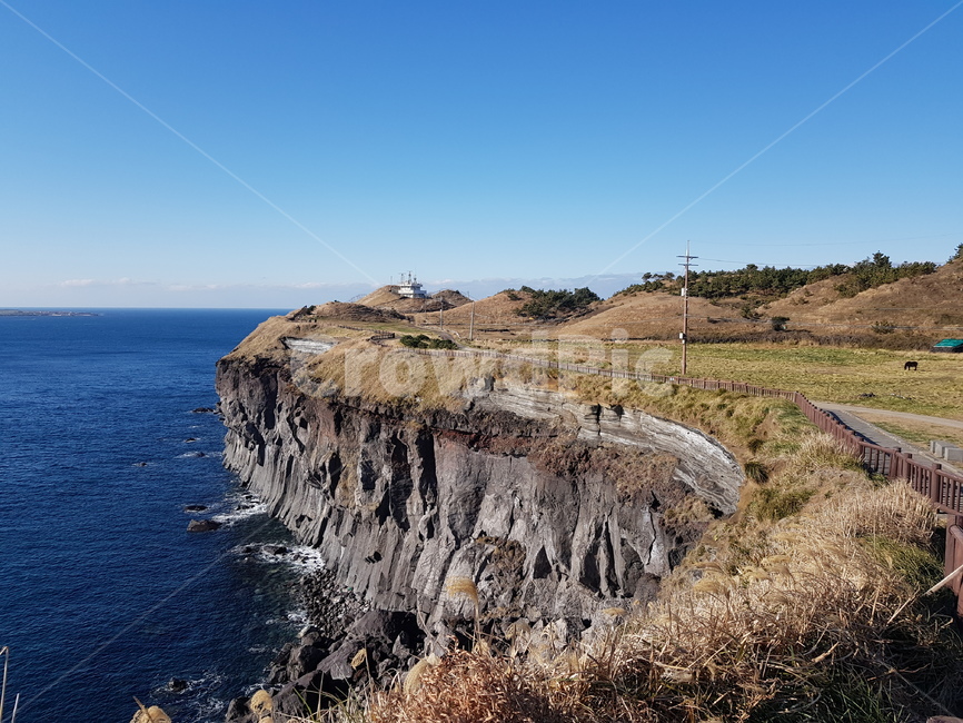 송악산,제주송악산,주상절리,해안절벽,해안,송악산둘레길,올레10코스,바다,바닷물