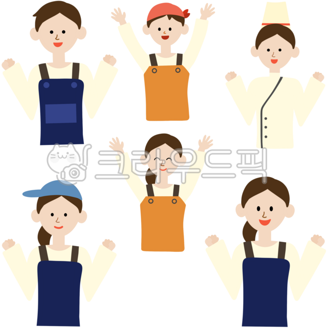 소상공인,화이팅,힘내,지원금,사회,문제,카페,조리사,요리사,앞치마,사람,정책,상인,응원,따봉