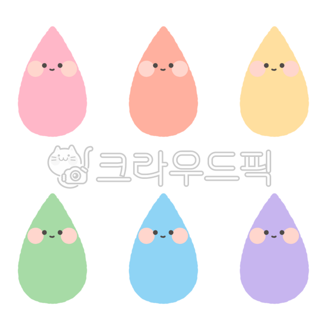 물방울,세계물의날,물방울일러스트,물방울데코,물방울도안,색깔물방울,색물방울,waterdrop,deco,water,물방울캐릭터