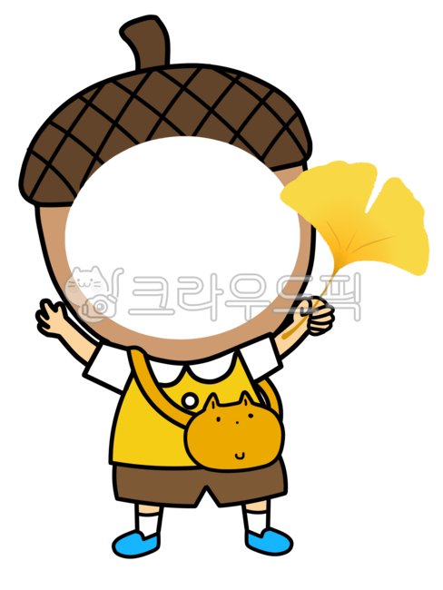 Children,acorns,acorn face composite,composite design,face composite,kindergarten uniform,kindergarten uniform design,fruit face composite,kindergarten students,autumn,ginkgo leaves