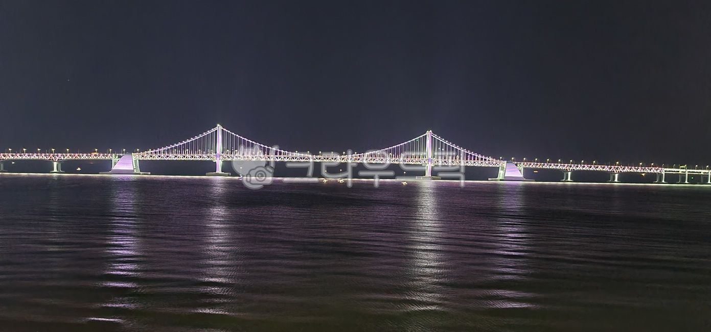 Busan Gwangalli,Busan night view,Gwangan Bridge,Gwangan Bridge night view,Gwangalli night view