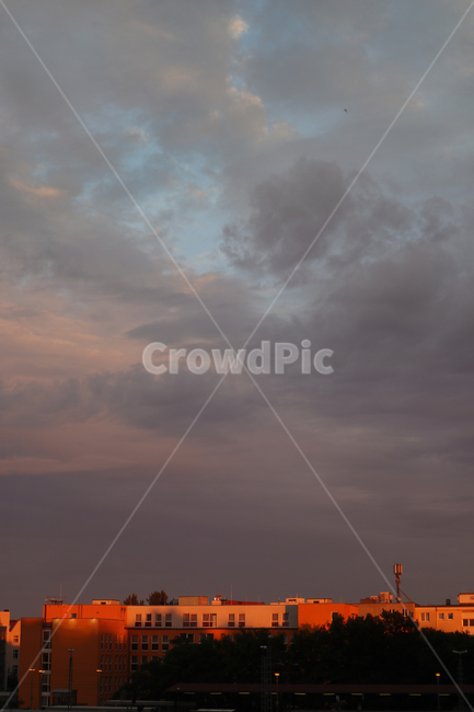 베를린,하늘,유럽,노을,황혼,야경,독일,berlin,sunset,europa,sky,구름,색감,감성
