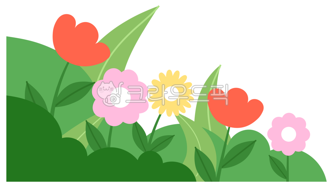 꽃밭,들판,꽃,정원꽃,동산꽃밭,정원꽃밭,테두리꽃밭,가장자리꽃밭,풀숲꽃밭,풀,꽃나무,식물,자연,풀숲,꽃밭일러스트,작은꽃밭,꽃밭덤불,튤립꽃밭