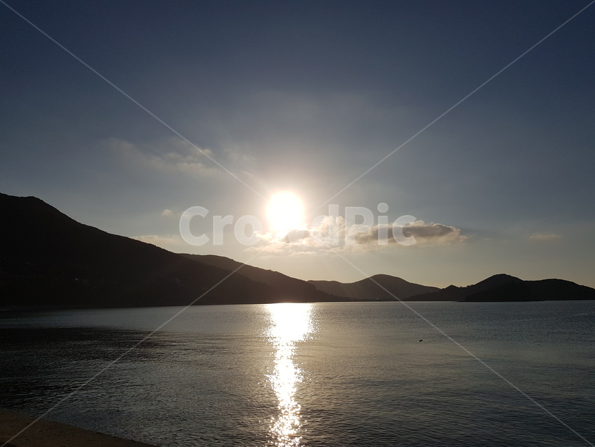 light,빛,flare,플레어,거제도,남해바다,해질녁,sunset,노을