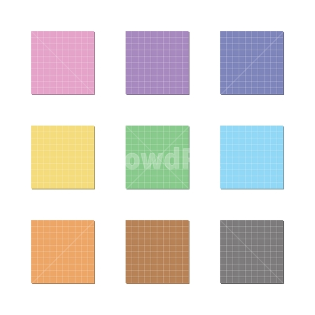 포스트잇,메모장,memo,스티커,post,문구,일러스트,label,상표,text,본문,격자무늬,색종이,pattern,모눈종이