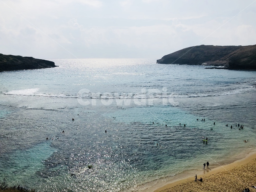 promontory,곶,sea,바다,ocean,옥외,outdoors,자연,nature,대양,water,물,shoreline,해안선,하와이,호놀룰루,하와이호놀룰루,풍경,경치,하나우베이