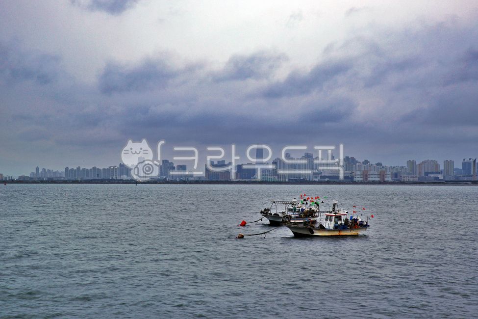 시화호,송도신도시,어선,고깃배,바다,안산시