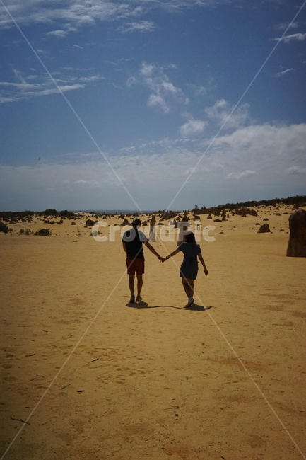 연인,사막,커플,sand,란셀린사막,란셀린,호주,호주여행,desert,서호주