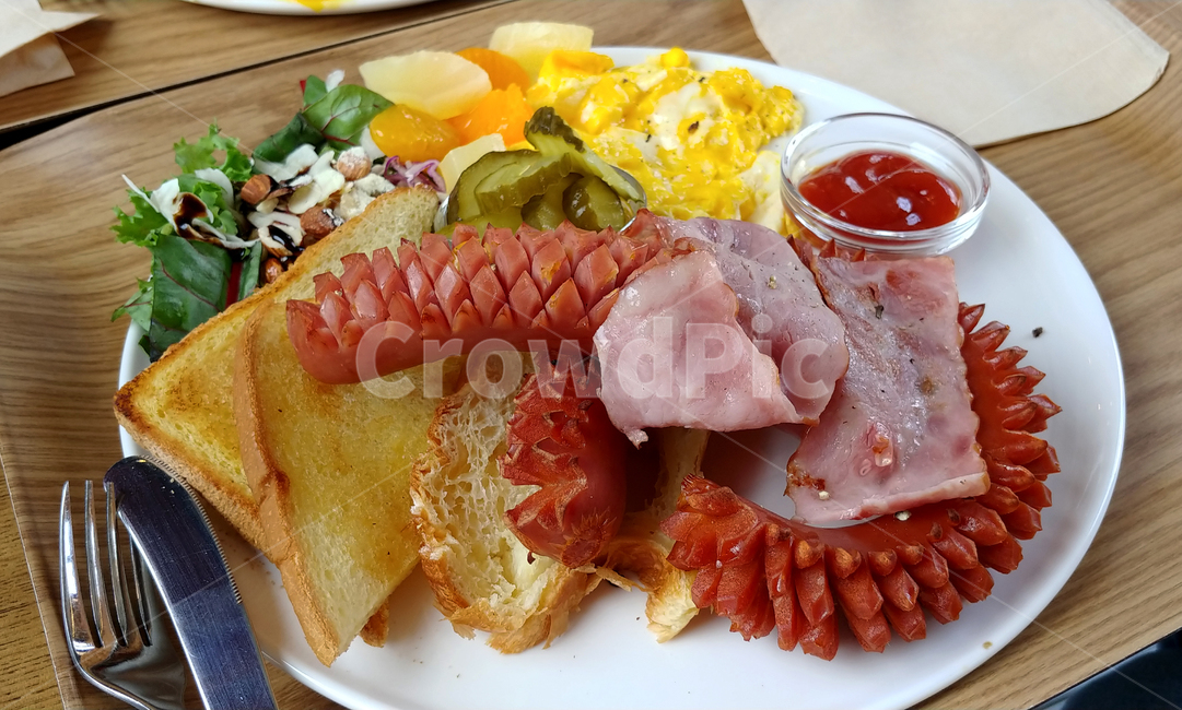 음식,food,브런치,brunch,소시지,베이컨,토스트,bacon,toast,sausage,colorful,음식,식재료,요리,food,cook,meal,dishes,food reserves