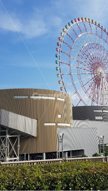 관람차,일본,맑음,풍경,ferriswheel,놀이공원,놀이동산,놀이터,amusement park,playground