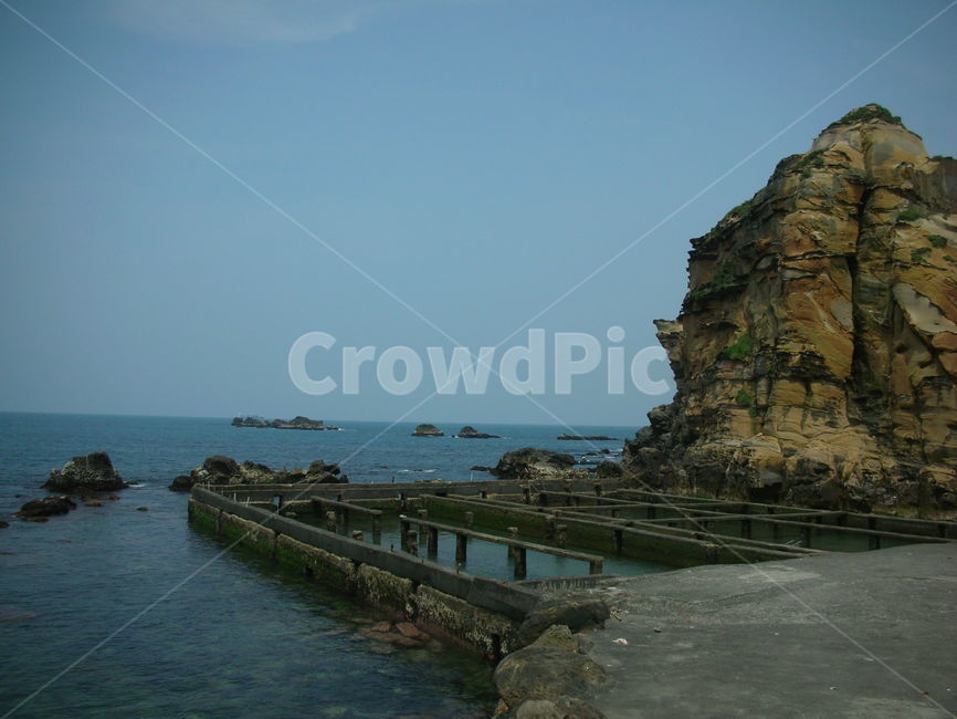 예류,해안,암석,대만,바다,sea,coast,rock,자연,풍경,nature,landscape,water,물,outdoors,옥외,ocean,대양,land,땅