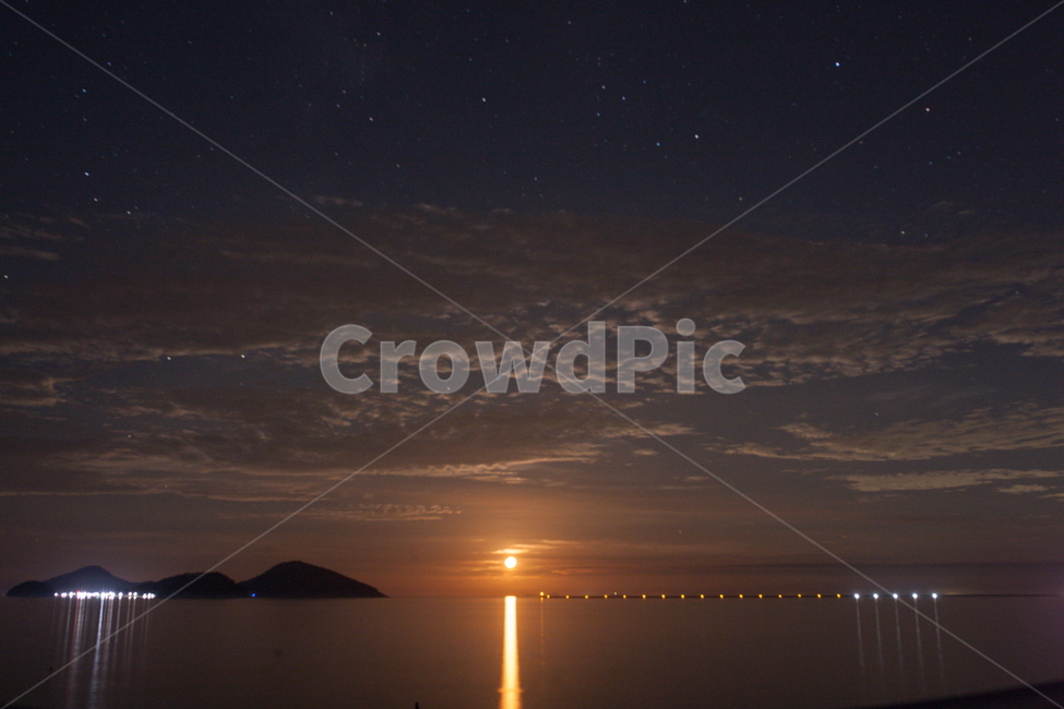 달,하늘,밤,밤하늘,월몰,moonset,nightview,stars,별,moon,sky,자연,풍경,nature,landscape,야경,밤,nightscape,night,outdoors,옥외