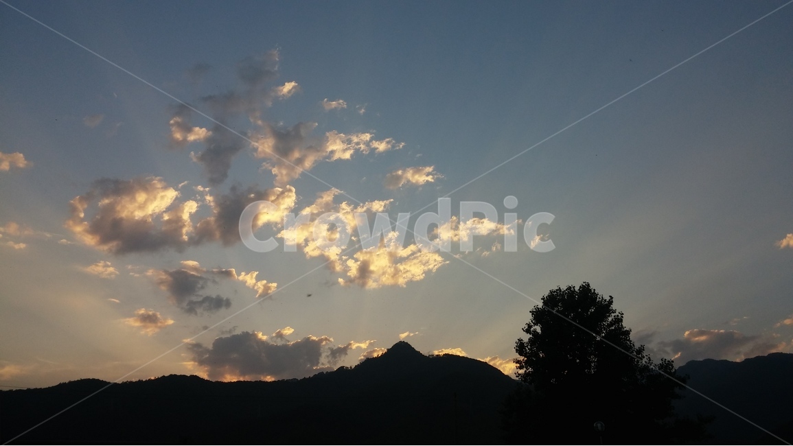 하늘,구름,산,노을,햇빛,자연,sky,cloud,자연,풍경,nature,landscape,outdoors,옥외,weather,날씨