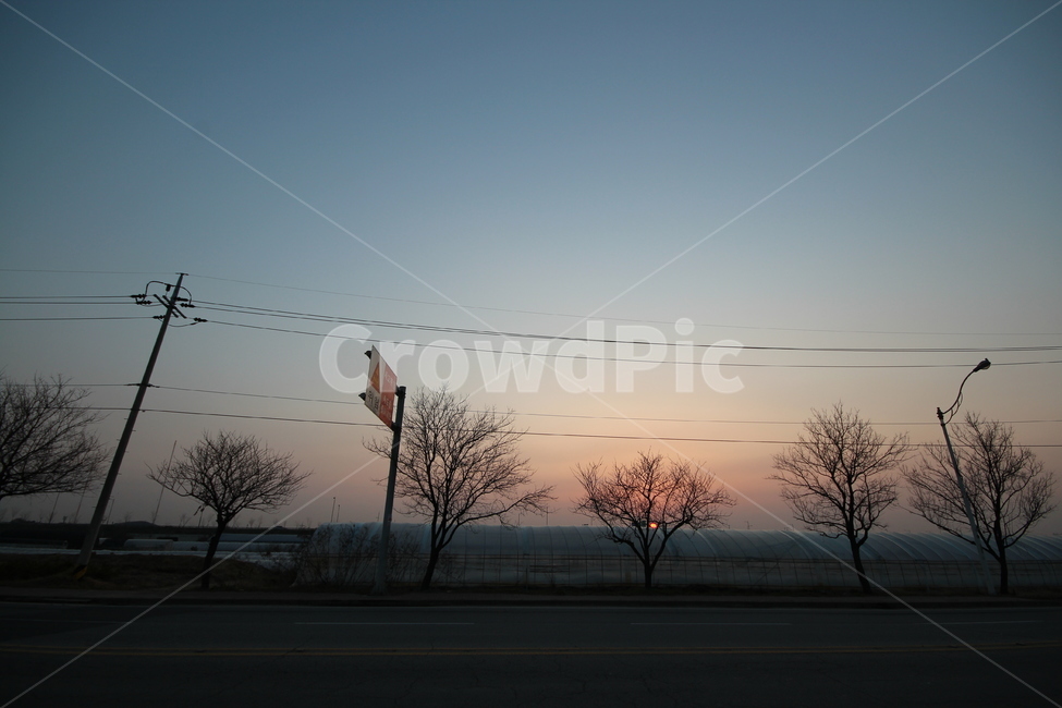 석양,전봇대,감성,외로움,길,시골,마을,풍경,landscape,country,rural,town