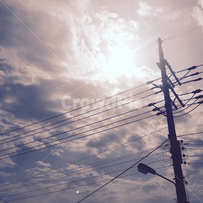햇빛,전봇대,전주,전선,케이블,자연,풍경,nature,landscape,utility pole,전신주