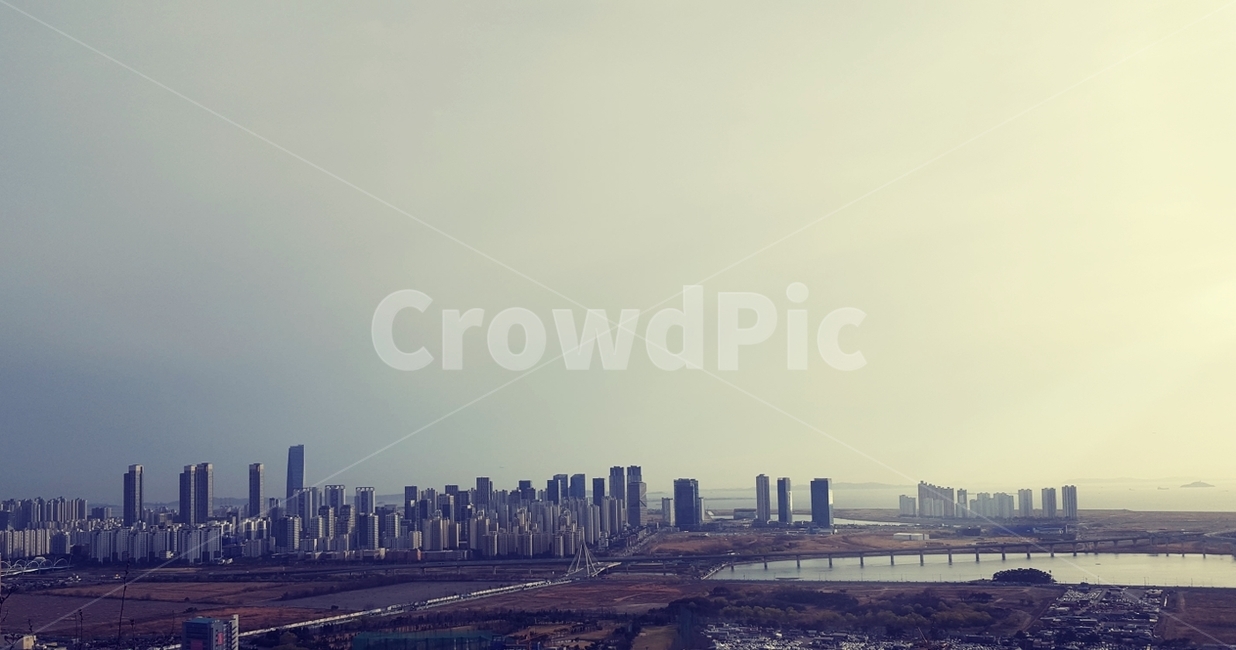 송도,도시,빌딩,빌딩숲,도시전경,푸른하늘,새벽도시,도시,풍경,city,landscape,outdoors,옥외,경치,nature,자연,scenery,town,metropolis,중심지,building,건물,시티,urban,어반