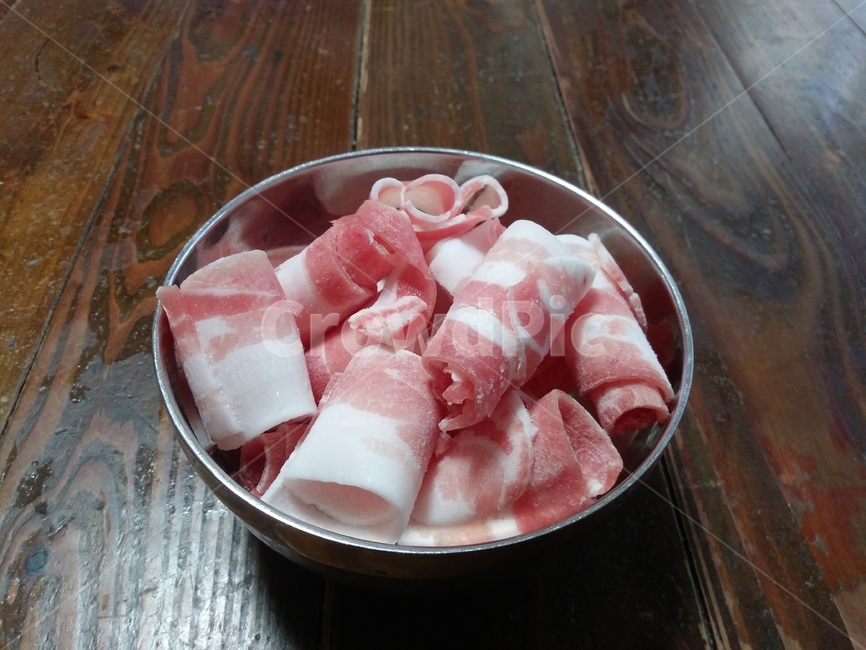 food,음식,pork,돼지고기,ham,대패삼겹살