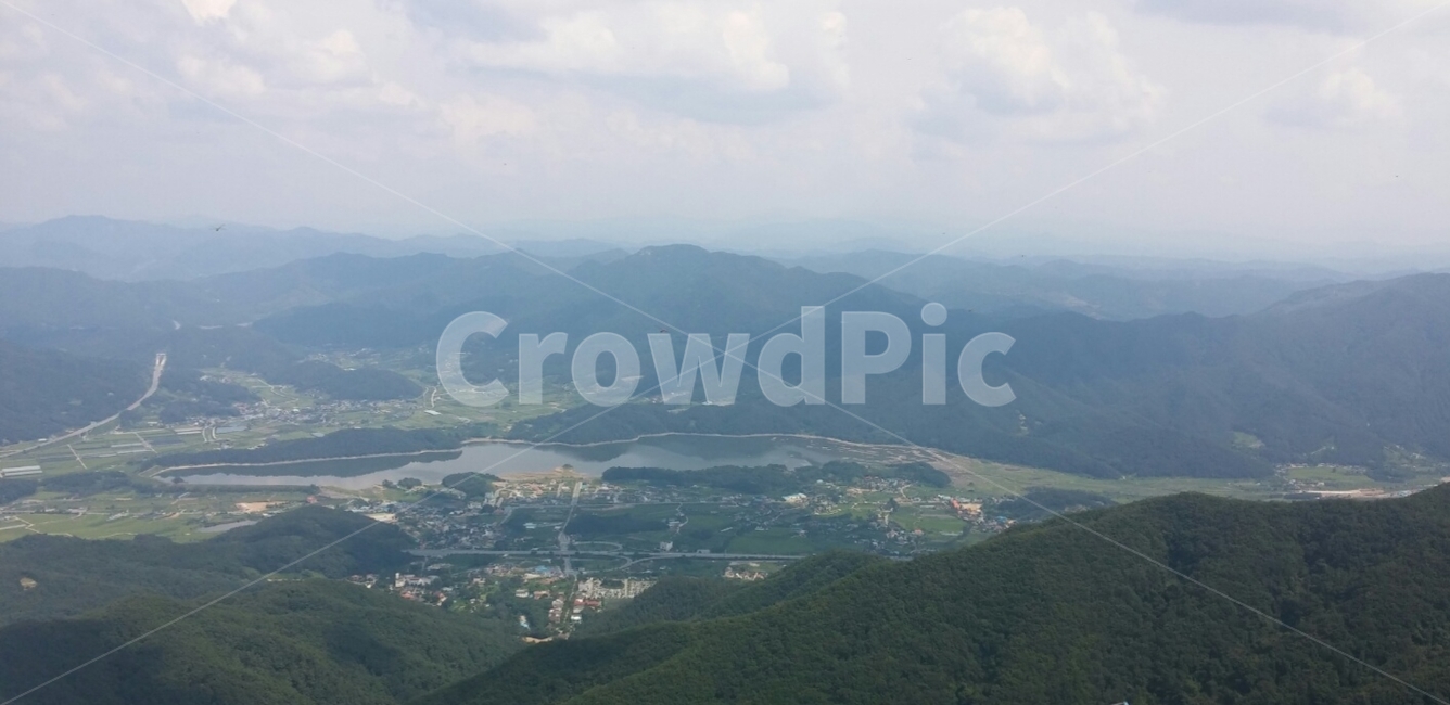 경치,산,구름,산아래,풍경,자연,풍경,nature,landscape,outdoors,옥외,scenery,aerial view,조감도,slope,경사