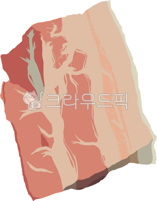 고기,돼지고기,삼겹살,삼겹살그림,삽겹살일러스트,삼겹살삽화,외식,고기그림,고기구이,삼겹살구이,고기집,삼겹살가게,손그림,일러스트,삽화