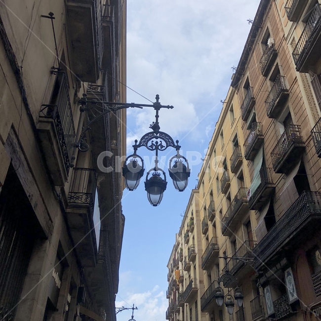 가로등,거리,유럽,길거리,풍경,배경,골목길,alley,해외,외국,세계,foreign,oversea,world,path,통로,walkway,보도