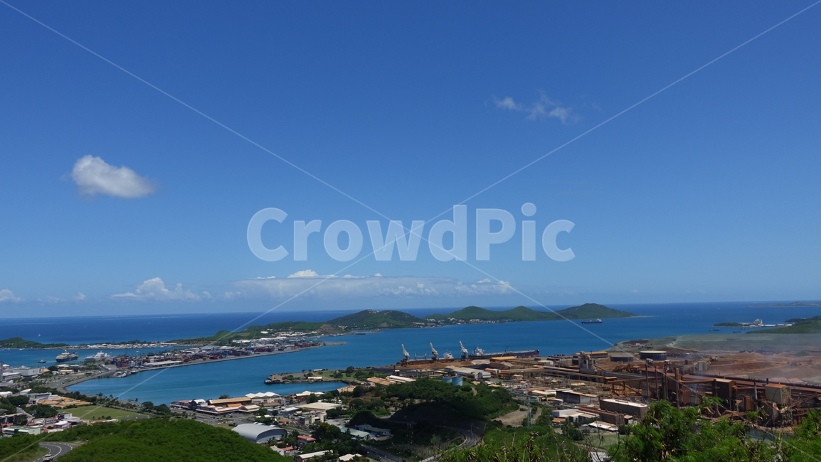 전망,scenery,city,도시,마을,blue,sea,ocean,바다,누메아,뉴칼레도니아,휴양지,신혼여행,휴가,여름,남태평양