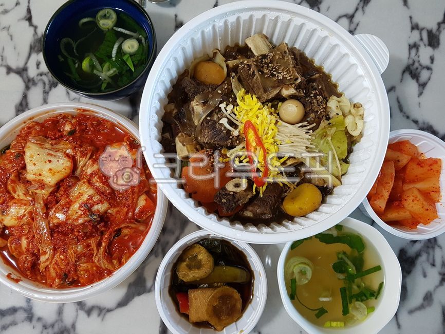 포장음식,배달음식,갈비찜,돼지고기,소고기