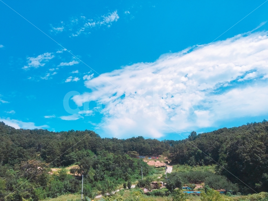 풍경,자연,하늘,구름,나무,시골,자연,풍경,nature,landscape,시골,마을,country,rural,town,weather,날씨,outdoors,옥외,sky,cloud,cumulus,적운