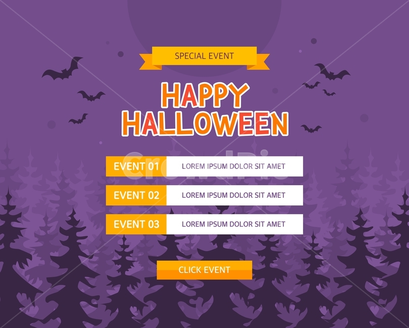 박쥐,숲,달,쇼핑,할로윈,이벤트,팝업,배너,공포,호러,무서운,무서움,horror,terror,fear,축제,행사,festival,carnival,event,그래픽,일러스트레이션,graphic,illustration