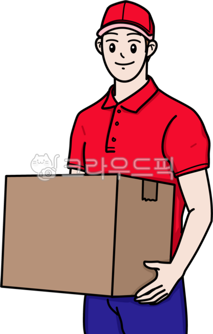 사람,person,택배하는사람,택배기사,택배상자