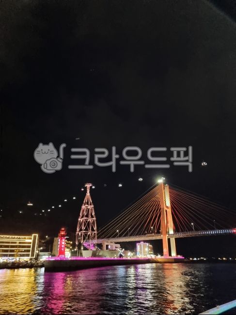night view,Yeosu night sea,night sea,Yeosu night view,Yeo su
