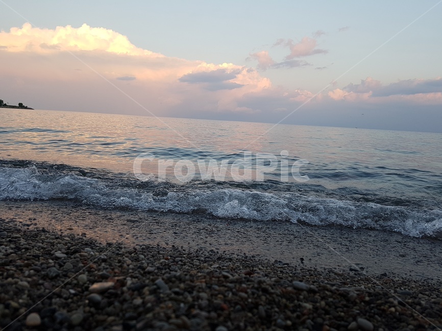 바다,해변,썰물,노을,바닷가,beach,자갈,편안함,평안,평화,여유,한적,구름,sky,하늘,황혼,자연,nature