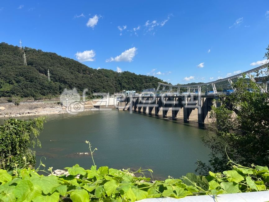 댐,dam,water,물,sky