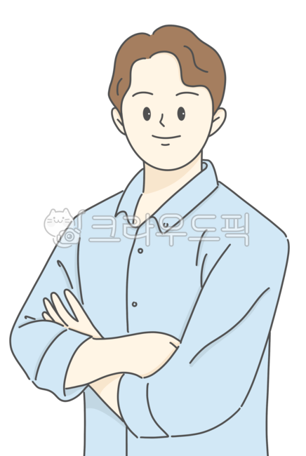 man illustration,office worker illustration,arms crossed illustration,business,pose,office worker png,employee,Office worker illustration,Arms folded posture,person,human,Office workers,male