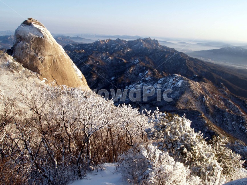 산,겨울,상고대,인수봉,만경대,자연,생태,겨울,계절,winter,season,자연,풍경,nature,landscape,outdoors,옥외