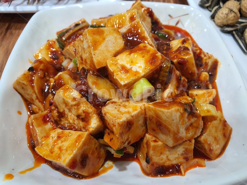 food,음식,dish,요리,마파두부,meal,식사