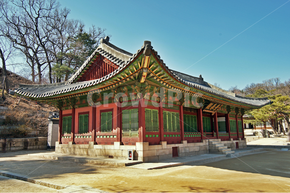 경춘전,창경궁,고건축,왕비,세자빈,조선시대,순조어필,고궁,단청