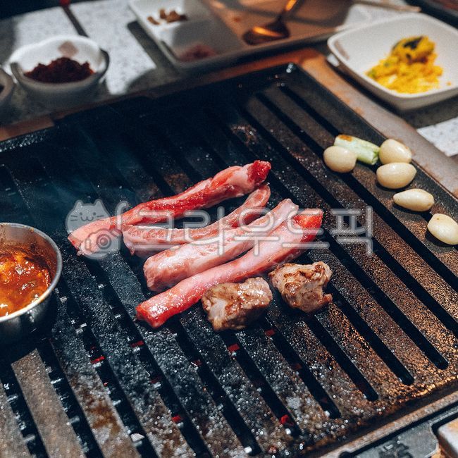 rib meat,pork,special part,food