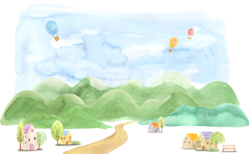 동네,산,산골마을,마을,풍경,풀밭,풀숲,정글,식물,붓터치,봄배경,봄,여름,풀,잔디,나무,자연,들판,꽃,구름,산맥,건물,집,펜션,벤치,페인터,삽화,painter,배경,배경이미지,background,수채화,수작업,물감,숲,숲속,가을,도시,일러스트,동화,시골,마을,풍경,landscape,country,rural,town,그래픽,일러스트레이션,graphic,illustration