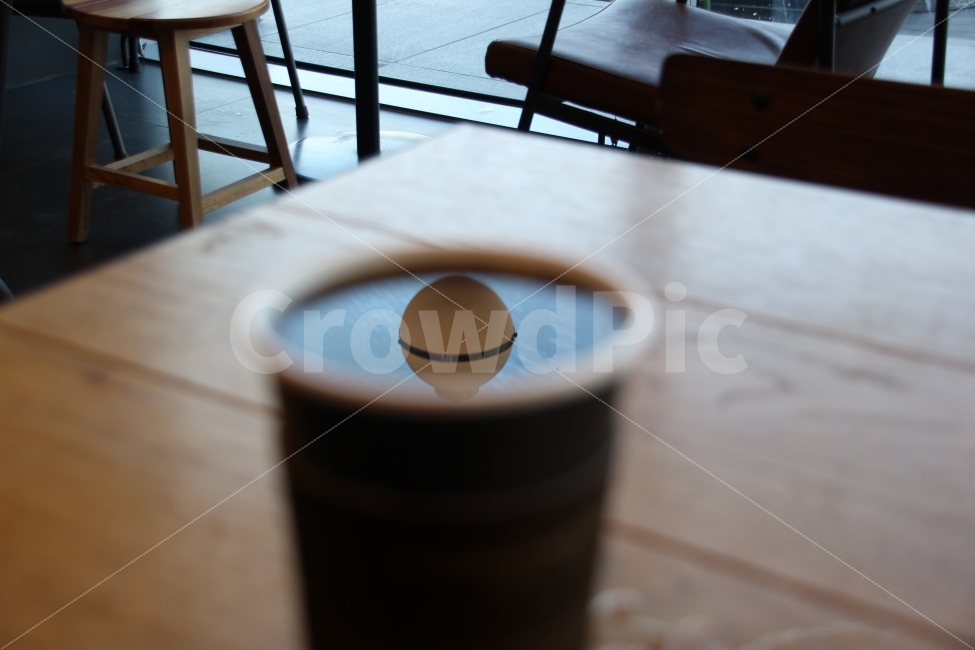 커피,안에,등불,따아,아메리카노,커피,카페,coffee,cafe