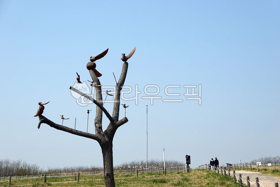 솟대, 새, 나무조각, 배경, 한국전통, 사진,이미지,일러스트,캘리그라피 - 나비처럼작가