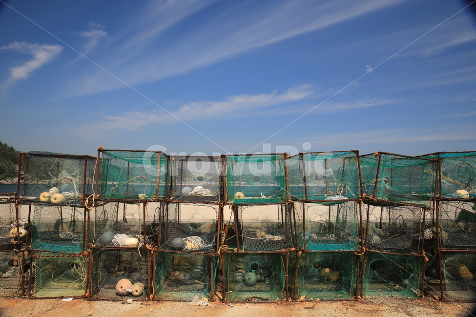 바다,어망,하늘,어촌,푸른하늘,어부,어업,fishery,fishing industry