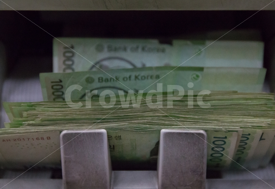 만원,금융,화폐,돈,계수기,10000,KRW,지폐,만원권,은행,현금,캐쉬,금융,돈,finance,banking,money