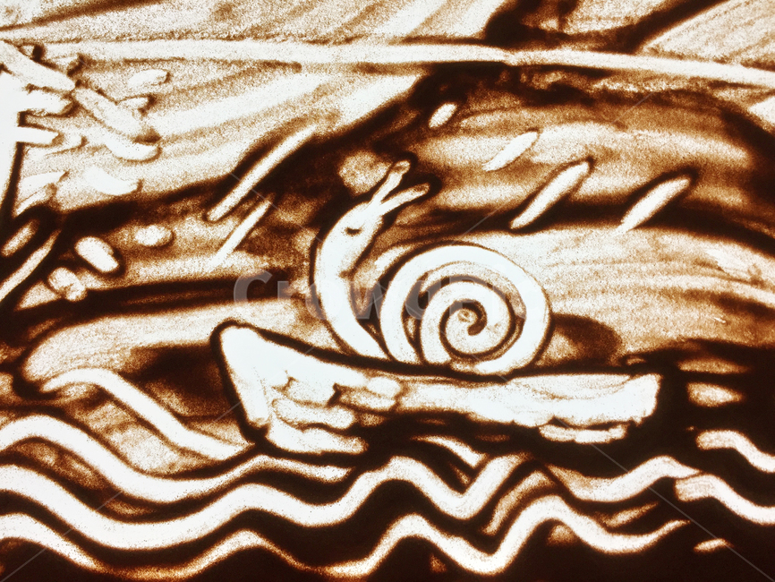 샌드아트,sandart,모래아트,모래그림,달팽이,배,파도,비,그림,어린이,놀이,모래놀이,라이트박스,샌드아트체험,lightbox,sand