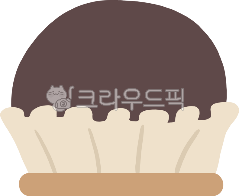 두쫀쿠,두바이쫀득쿠키,디저트,음식,스티커