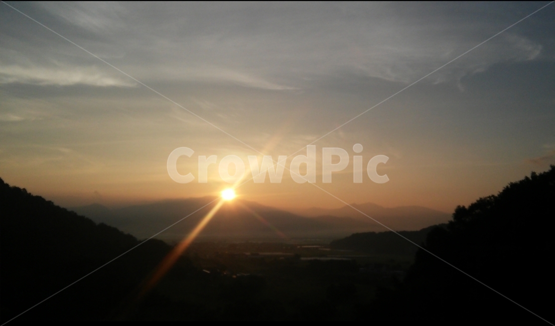 일출,해,산,풍경,햇빛,자연,풍경,nature,landscape,flare,플레어,light,빛