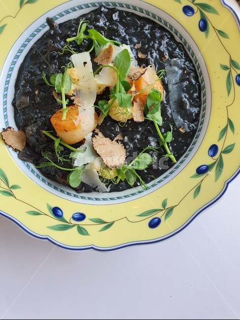 먹물,파스타,먹물파스타,카페,브런치